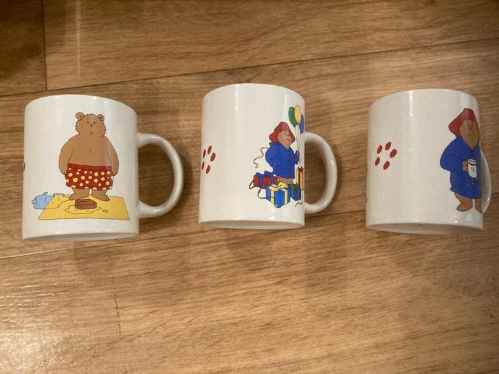 DE douwe egberts koken set beertje paddington 2009 3 stuks!, Huis en Inrichting, Keuken | Servies, Zo goed als nieuw, Kop(pen) en/of Schotel(s)