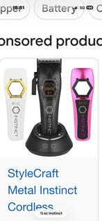 GEZOCHT!!! StyleCraft Metal Instinct, Ophalen of Verzenden, Nieuw, Haarverzorging