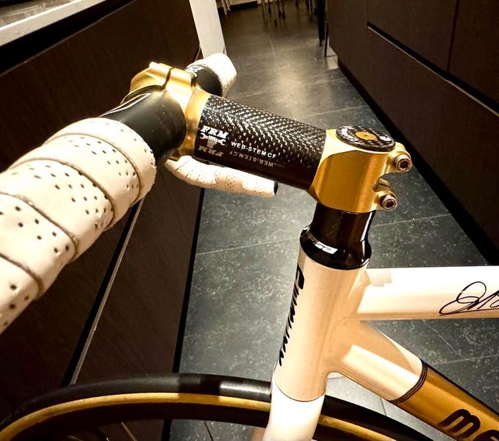 FRM Web-Stem CF stuurpen 110 mm, Fietsen en Brommers, Fietsonderdelen, Zo goed als nieuw, Racefiets, Stuur, Ophalen of Verzenden