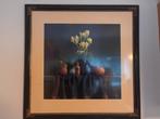 Stilleven met Tulpen - Ingelijste Kunst, Antiek en Kunst, Kunst | Tekeningen en Foto's, Ophalen