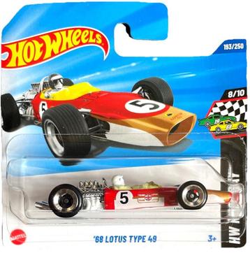 2025 Hot Wheels '67 Lotus Type 49 Number 5 Gold Leaf beschikbaar voor biedingen