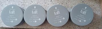 4x Taft Matt Styling Wax - 4 halen, 3 betalen! beschikbaar voor biedingen