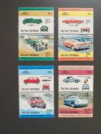 16 postzegels Niutao en Nukufetau -Tuvalu Auto's -, Ophalen of Verzenden, Postfris, Auto's