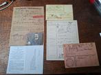 Ausweis Belgische klerk kinderrechtbank wo1 ww1, Verzamelen, Ophalen of Verzenden, Landmacht