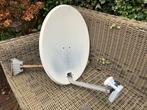 Duo LNB schotel 60cm, Audio, Tv en Foto, Ophalen, Zo goed als nieuw