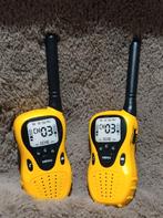 Gele Walkie Talkies - Set van 2, Ophalen, Gebruikt, Minder dan 2 km, Portofoon of Walkie-talkie