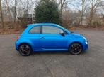 Fiat 500 Twinair Turbo 105pk 2017 Blauw, Voorwielaandrijving, 24 km/l, Handgeschakeld, Particulier