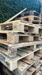 +/- 10 Europallets, €7,50 of allemaal voor €65!, Ophalen, Overige houtsoorten, Minder dan 200 cm, Pallet