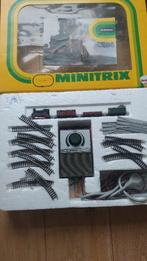 Minitrix startset 11033, Gelijkstroom of Wisselstroom, Trix, Ophalen of Verzenden, Gebruikt