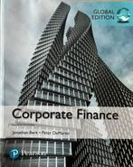 Corporate Finance, Boeken, Studieboeken en Cursussen, Ophalen of Verzenden, Alpha, Zo goed als nieuw, WO