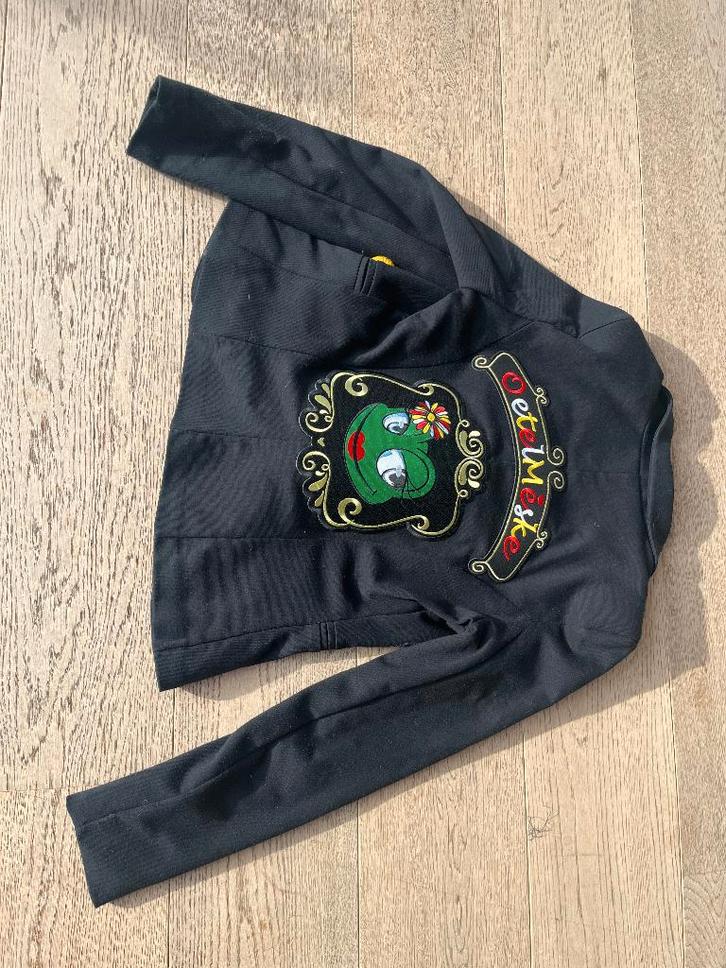 Oeteldonk Jasje met emblemen - maat L, Kleding | Dames, Carnavalskleding en Feestkleding, Zo goed als nieuw, Kleding, Carnaval
