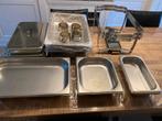 Aro Chafing dish rvs 2-delige set /  warmhoud bakken, Ophalen, Zo goed als nieuw