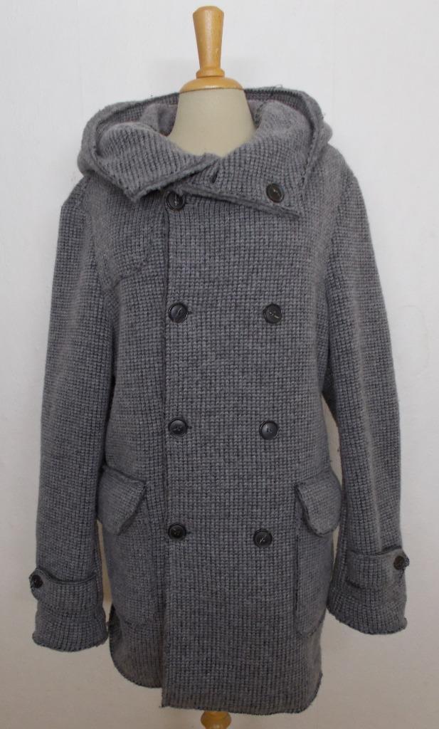 Mooi dik grijs wol vest met capuchon van Imperial! L, Kleding | Dames, Truien en Vesten, Zo goed als nieuw, Maat 42/44 (L), Grijs