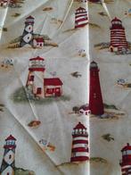 Hobbystofje vuurtorens, Hobby en Vrije tijd, Stoffen en Lappen, 120 cm of meer, Ophalen of Verzenden, Zo goed als nieuw, Katoen