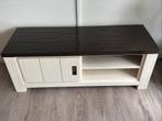 Massief Acacia Houten TV Kast, Huis en Inrichting, Kasten | Televisiemeubels, 100 tot 150 cm, Ophalen of Verzenden, Zo goed als nieuw