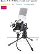 Devine studio microfoon USB W M-MIC, Ophalen of Verzenden, Nieuw, Diverse, Voetsteuntjes