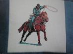 Borduurpatroon Cowboy te paard   nr 5603, Verzenden, Nieuw, Handborduren, Patroon