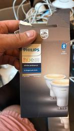 Philips hue white ambience GU10 2 lampen, Led-lamp, Minder dan 30 watt, Zo goed als nieuw, E27 (groot)