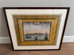 Kaart Hoorn, Antiek en Kunst, Kunst | Etsen en Gravures, Ophalen of Verzenden