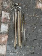 Antieke traproedes 15 stuks trapstangen incl knologen, Ophalen of Verzenden, Gebruikt