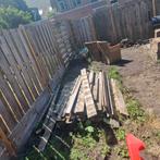 Schutting hout gratis, Ophalen, Gebruikt, Minder dan 3 meter
