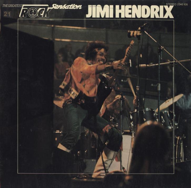 lp,Jimi Hendrix – Rock Sensation, Cd's en Dvd's, Vinyl | Rock, Gebruikt, Poprock, 12 inch, Ophalen of Verzenden