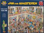 Jan van Haasteren, DE BIBLIOTHEEK, 1000 stukjes, 1x gelegd, Ophalen, Zo goed als nieuw