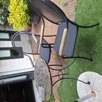 Tuinset tafeltje met 2 stoelen, Tuin en Terras, Tuinbanken, Ophalen, Zo goed als nieuw, Metaal