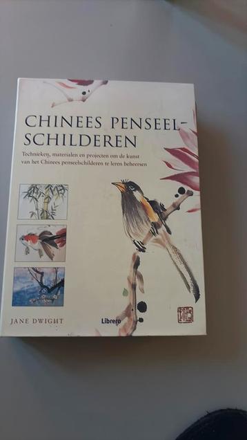 Chinees penseelschilderen, instructieboek en schilderset beschikbaar voor biedingen