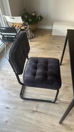Eetstoel grijs 2x, Huis en Inrichting, Stoelen, Ophalen, Zo goed als nieuw, Grijs, Twee