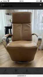 Gratis elektrische relax stoel, Huis en Inrichting, Fauteuils, Ophalen, Gebruikt, 50 tot 75 cm, Leer