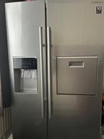 Samsung Koelkast + Vriezer met Ijsblokjesmaker, Witgoed en Apparatuur, Koelkasten en IJskasten, Ophalen, Gebruikt, 200 liter of meer