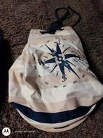 Leuke Strand Schoudertas met Kompas, Overige merken, 25 tot 40 cm, Ophalen of Verzenden, Zo goed als nieuw