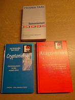 WOORDENBOEKEN: ANAGRAMMEN - CRYPTOGRAMMEN  - SYNONIEMEN, Ophalen of Verzenden, Beta, Zo goed als nieuw