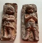 Vintage Hanna Mobach, Jongen en Meisje Keramiek Wandtegels., Verzenden