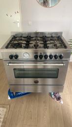 Mooi en goedwerkend fornuis 6 pits bertazzoni rvs., Witgoed en Apparatuur, Ophalen, Gebruikt, 60 cm of meer, Gas