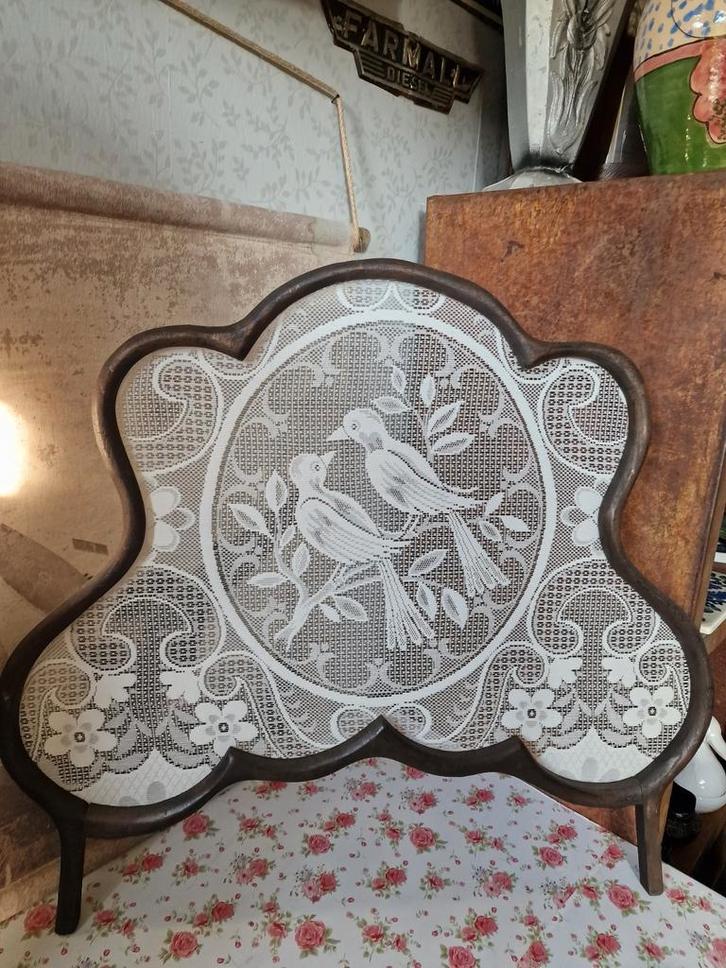 Antiek houten raamhor nr25 vogeltjes, Antiek en Kunst, Antiek | Woonaccessoires, Ophalen of Verzenden