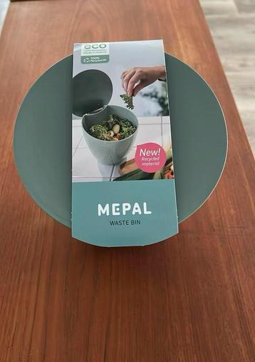 Groen Mepal afvalbakje NIEUW (prj) beschikbaar voor biedingen