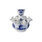 Delftsblauw tulpenvaasje Heinen, nieuw en onbeschadigd, Huis en Inrichting, Woonaccessoires | Vazen, Blauw, Aardewerk of Porselein