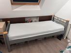1 persoons bed met lattenbodem, Huis en Inrichting, Ophalen, Gebruikt, Eenpersoons, 90 cm