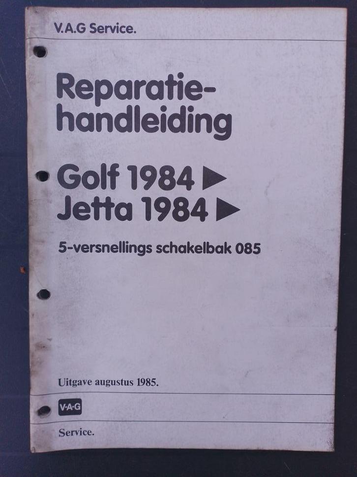 Werkplaatsboek Vw Golf 2 / Jetta 5- Versnellingsbak 085, Boeken, Auto's | Boeken, Gelezen, Volkswagen, Ophalen of Verzenden