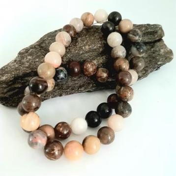 Streng Petrified Wood edelsteen kralen 8 mm beschikbaar voor biedingen