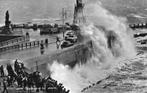 AK Vlissingen Boulevard vuurtoren storm Austin Opel Ford, Ophalen of Verzenden, 1940 tot 1960, Ongelopen, Zeeland