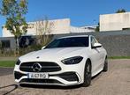 Mercedes Benz C300D AMG Line 2021, Auto's, Mercedes-Benz, Automaat, Achterwielaandrijving, Wit, Leder