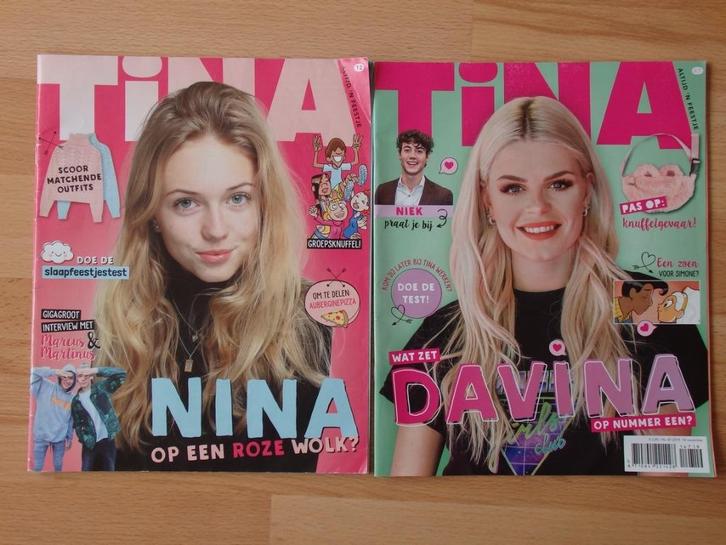 Tina uit 2019 (2 stuks), Boeken, Tijdschriften en Kranten, Gelezen, Ophalen