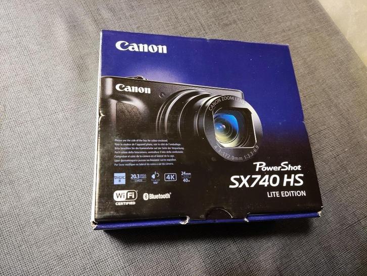 Canon SX740 HS NIEUW volledige garantie, Audio, Tv en Foto, Fotocamera's Digitaal, Nieuw, Compact, Canon, 8 keer of meer, Ophalen of Verzenden