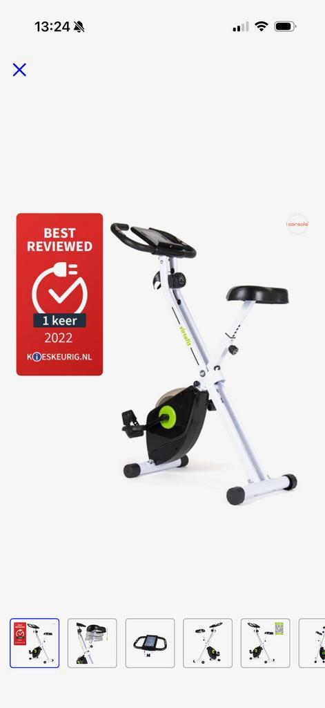 Virtufit Hometrainer, nieuw!, Sport en Fitness, Fitnessapparatuur, Nieuw, Hometrainer, Benen, Aluminium, Ophalen