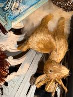 Rieten Hert Kerstdecoratie, Ophalen of Verzenden, Gebruikt