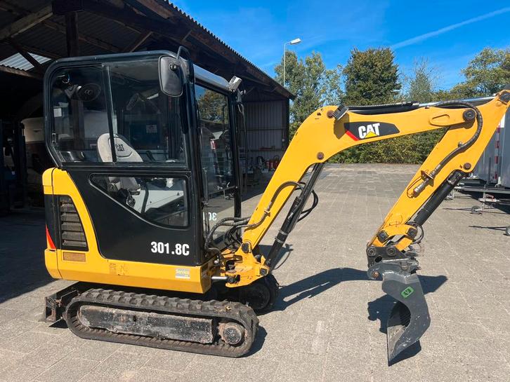 Te koop Caterpillar 301.8 C minigraver, Zakelijke goederen, Machines en Bouw | Kranen en Graafmachines, Graafmachine, Ophalen