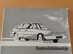 Chrysler Simca Talbot 1307 1308 handleiding/ instructieboek, Ophalen of Verzenden